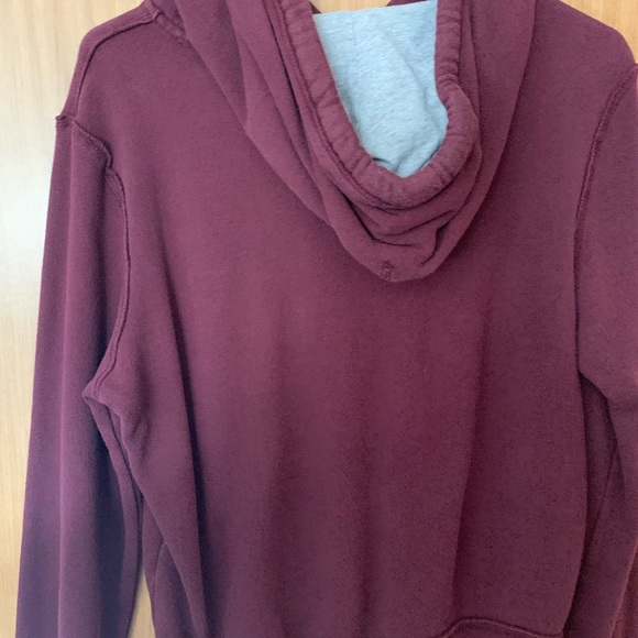 Aeropostale maroon hooded sweatshirt - Picture 3 of 3